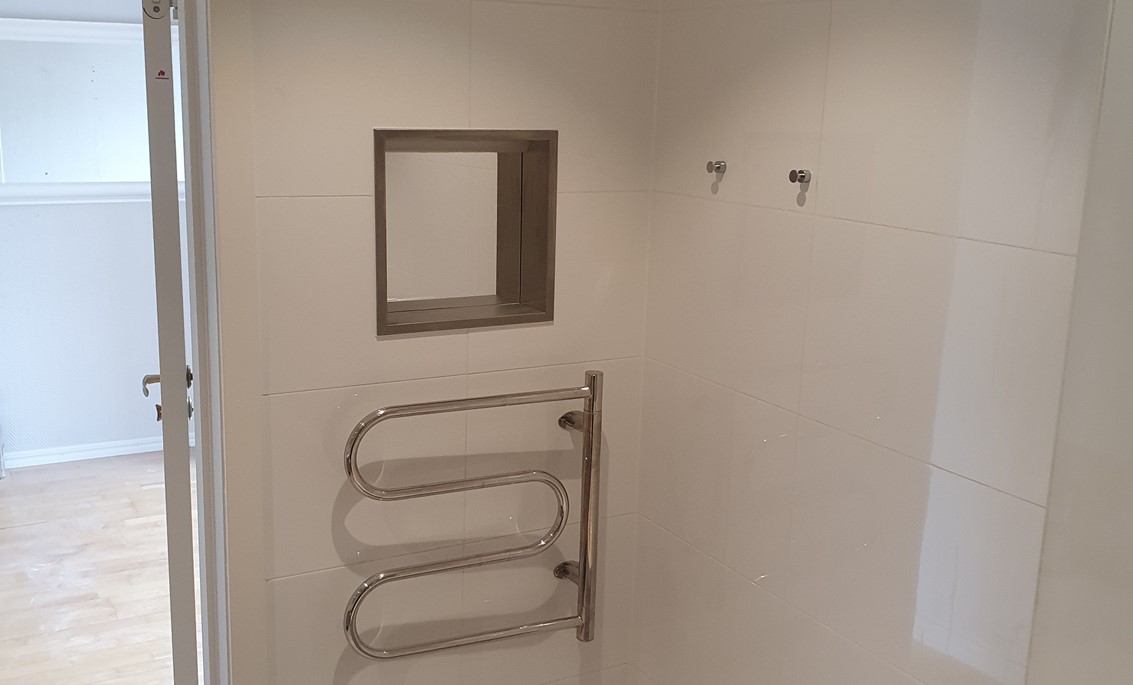 Badrumsrenovering i Trosa