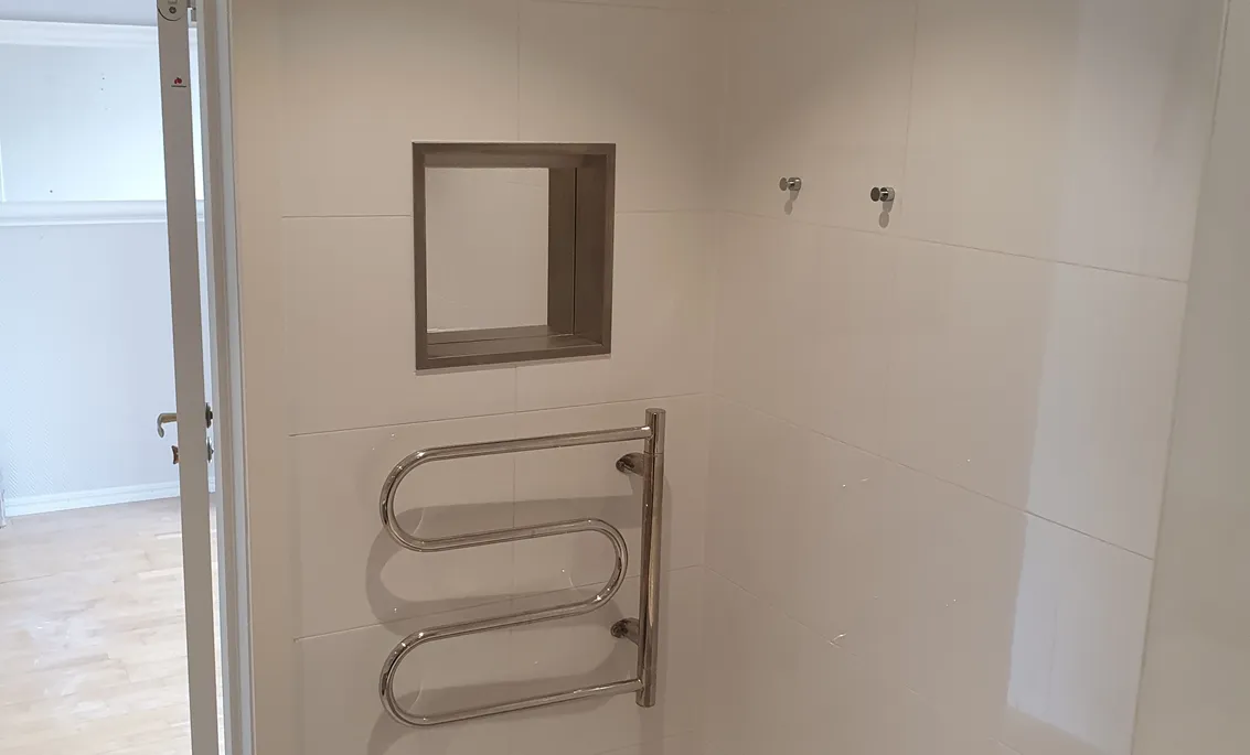 Badrumsrenovering i Trosa
